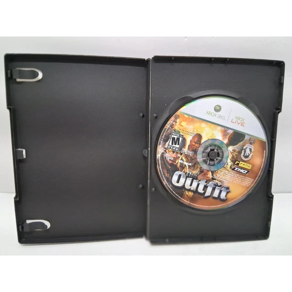 The Outfit Xbox 360 Game Relic Entertainment WWII Tactical Action GameStop Case